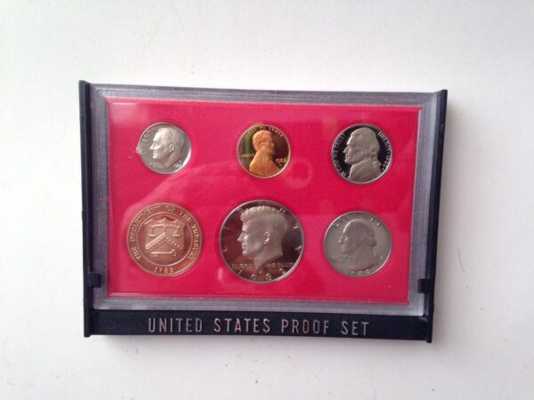 1982S United States Proof Set -6pc Coin Set FV $0.91