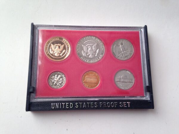 1982S United States Proof Set -6pc Coin Set FV $0.91