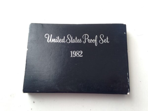 1982S United States Proof Set -6pc Coin Set FV $0.91