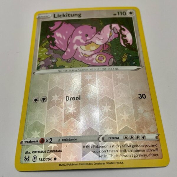 Lot (B) 3 Pokemon Reverse Holo Cards and 3 Pokemon Fan Arts