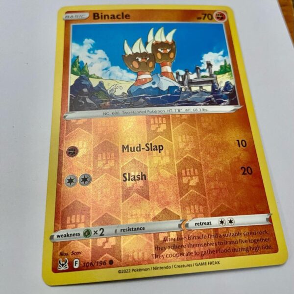 Lot (E) 3 Pokemon Reverse Holo Cards and 3 Pokemon Fan Arts