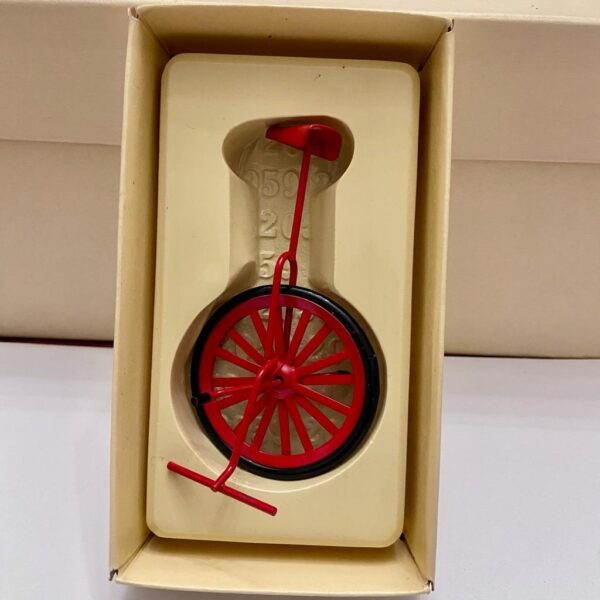 Vintage, Rare, Country Antique Ornament- Unicycle