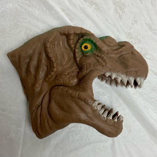 Vintage, Rare, Dinosaur-Rubber Puppet 6.5in x 5in