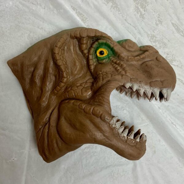 Vintage, Rare, Dinosaur-Rubber Puppet 6.5in x 5in