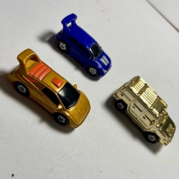 Vintage, 2004 Lot of 3 Miniature Cars (A)