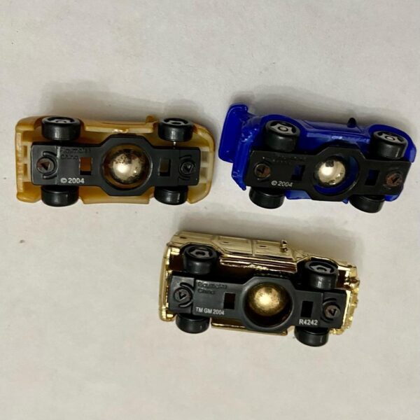 Vintage, 2004 Lot of 3 Miniature Cars (A)