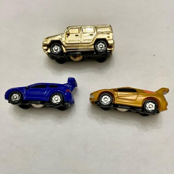 Vintage, 2004 Lot of 3 Miniature Cars (A)