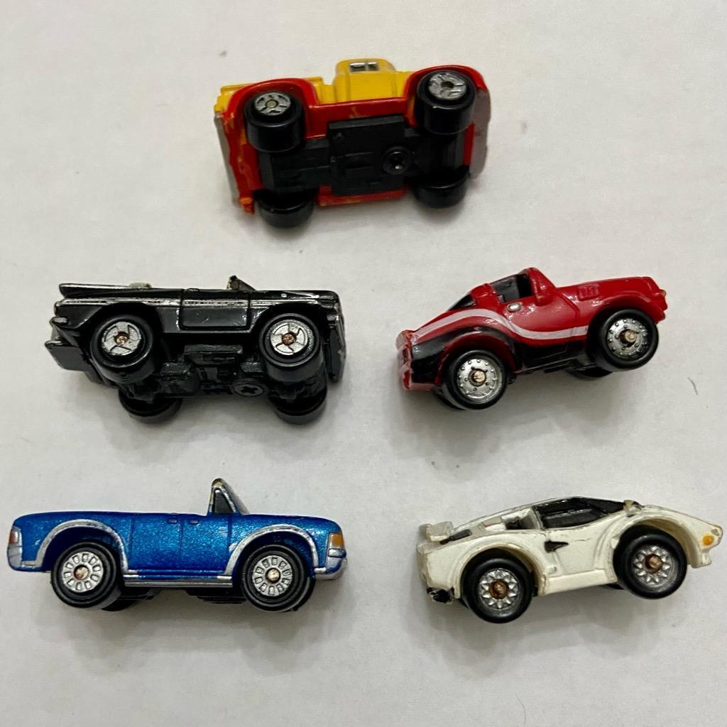 Vintage, Lot of 5 Miniature (1.25-inch) Cars (F)