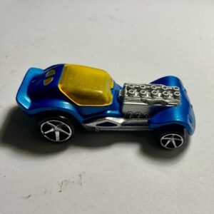 Vintage Hotwheels-Mattel Inc. 2008 3.5in Blue Sports Car