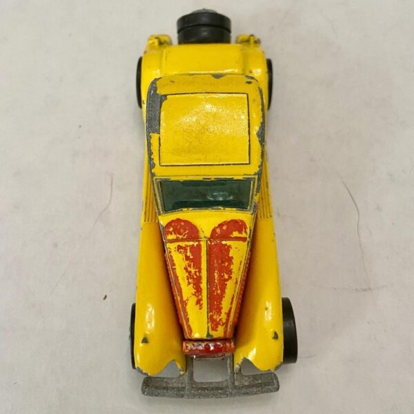 Vintage Hotwheels-Mattel Inc. 1982 yellow old car