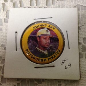 John Ray Pittsburg Pirates #69, 2nd Base, Average 312, 1984 MLBPA