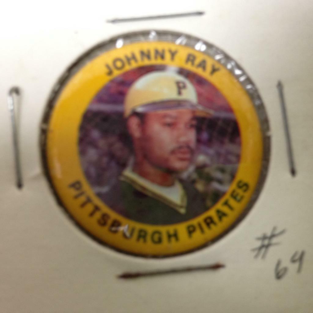 John Ray Pittsburg Pirates #69, 2nd Base, Average 312, 1984 MLBPA