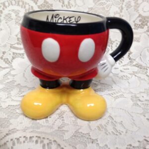 Authentic Original Disney Theme Park, Figural Mickey Cup 5in x 5.5in