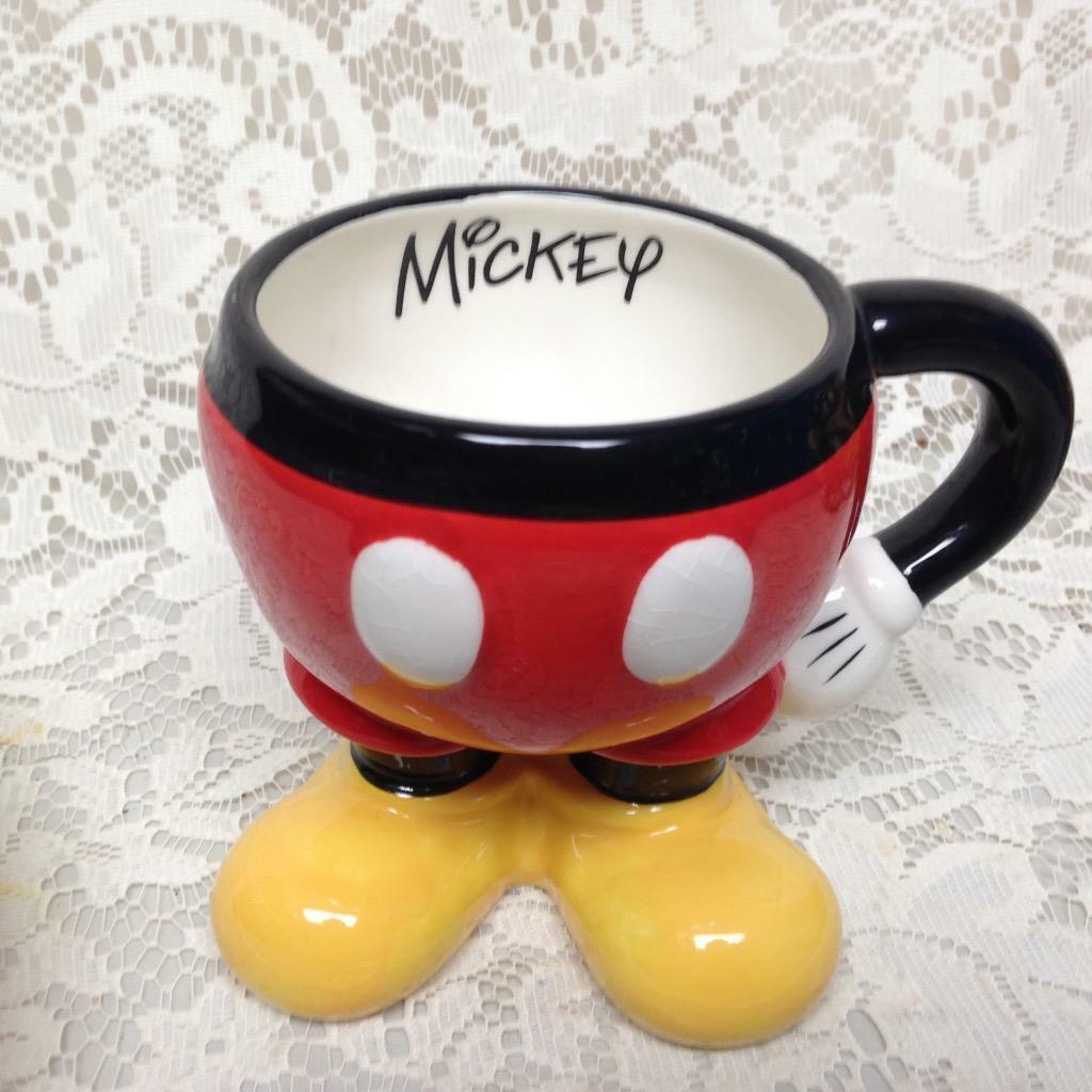 Authentic Original Disney Theme Park, Figural Mickey Cup 5in x 5.5in