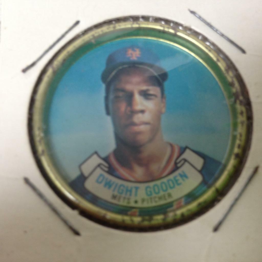 Dwight Gooden, Mets #33, Pitcher, NL 1984 Rookie of the Year, 1987 Topps