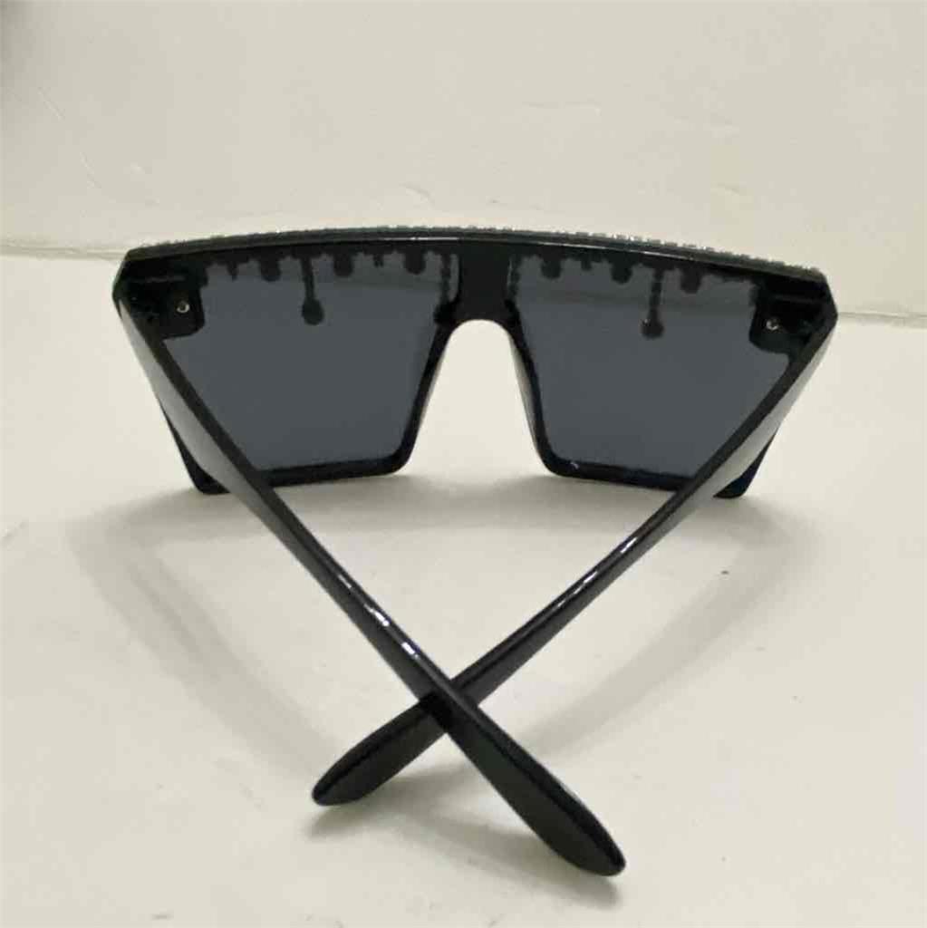 Lot of 2 Vintage Sunglasses- Black and Smoky Gray with Rhinestones
