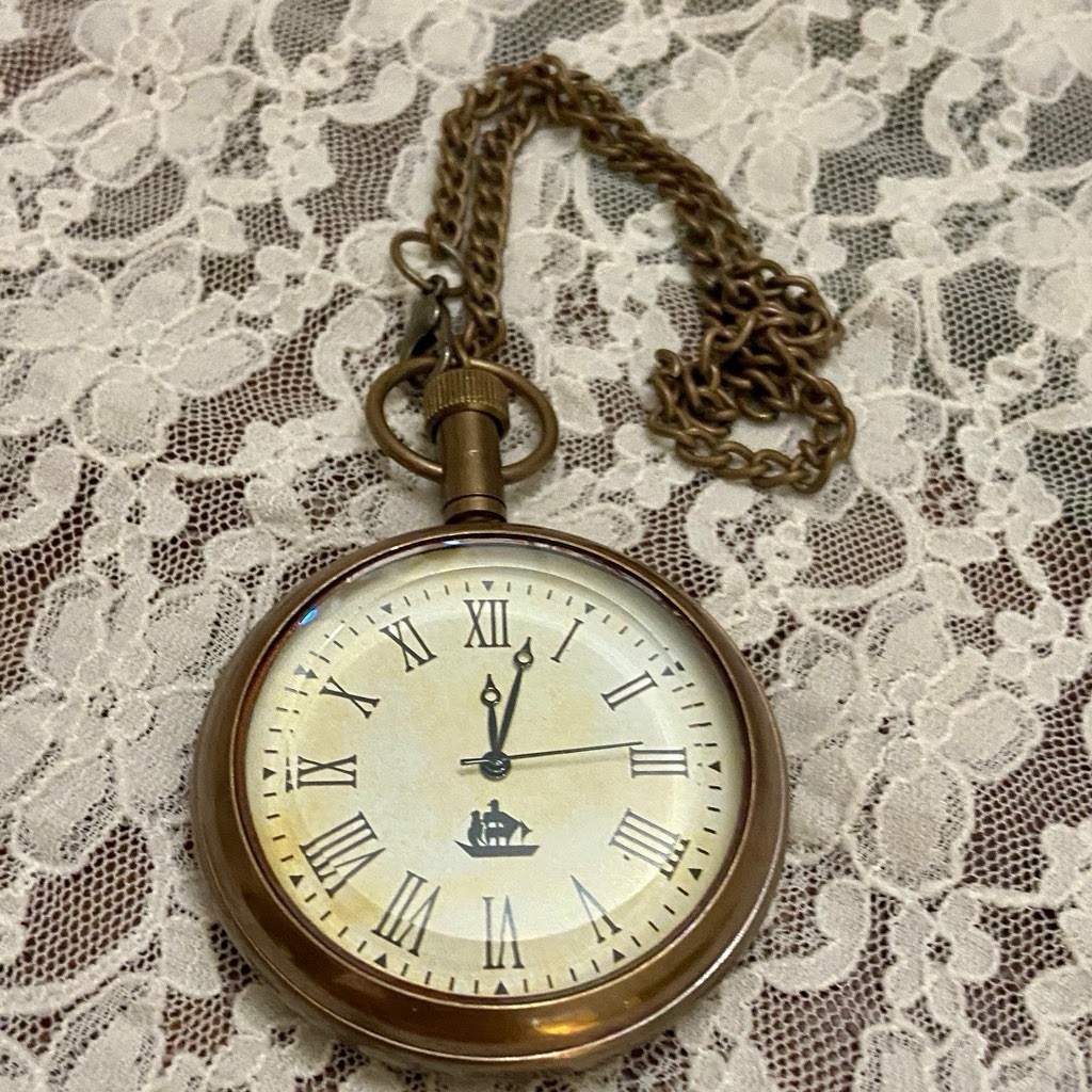 Berlin 1936, Copper Tone, Quartz Pocket Watch