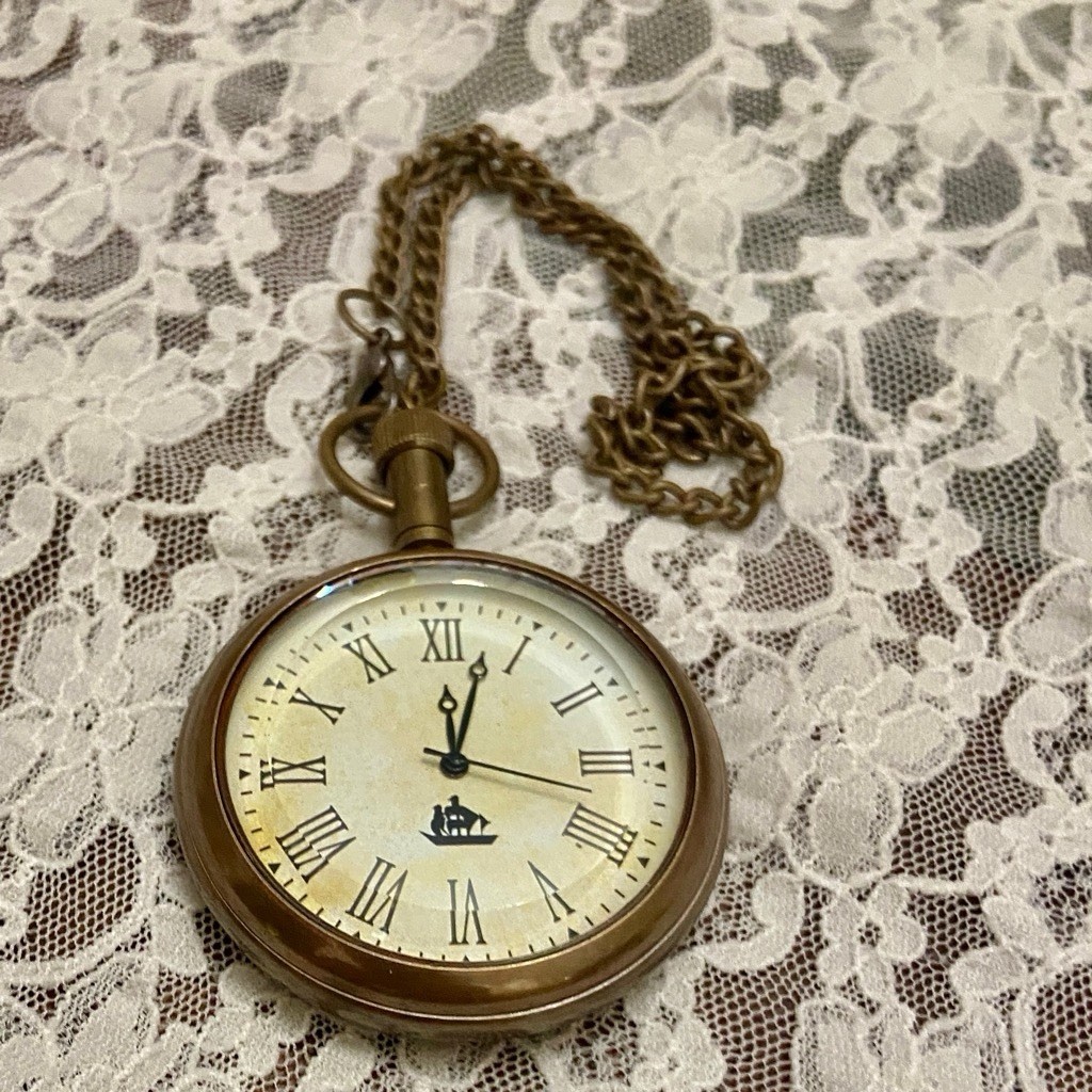 Berlin 1936, Copper Tone, Quartz Pocket Watch