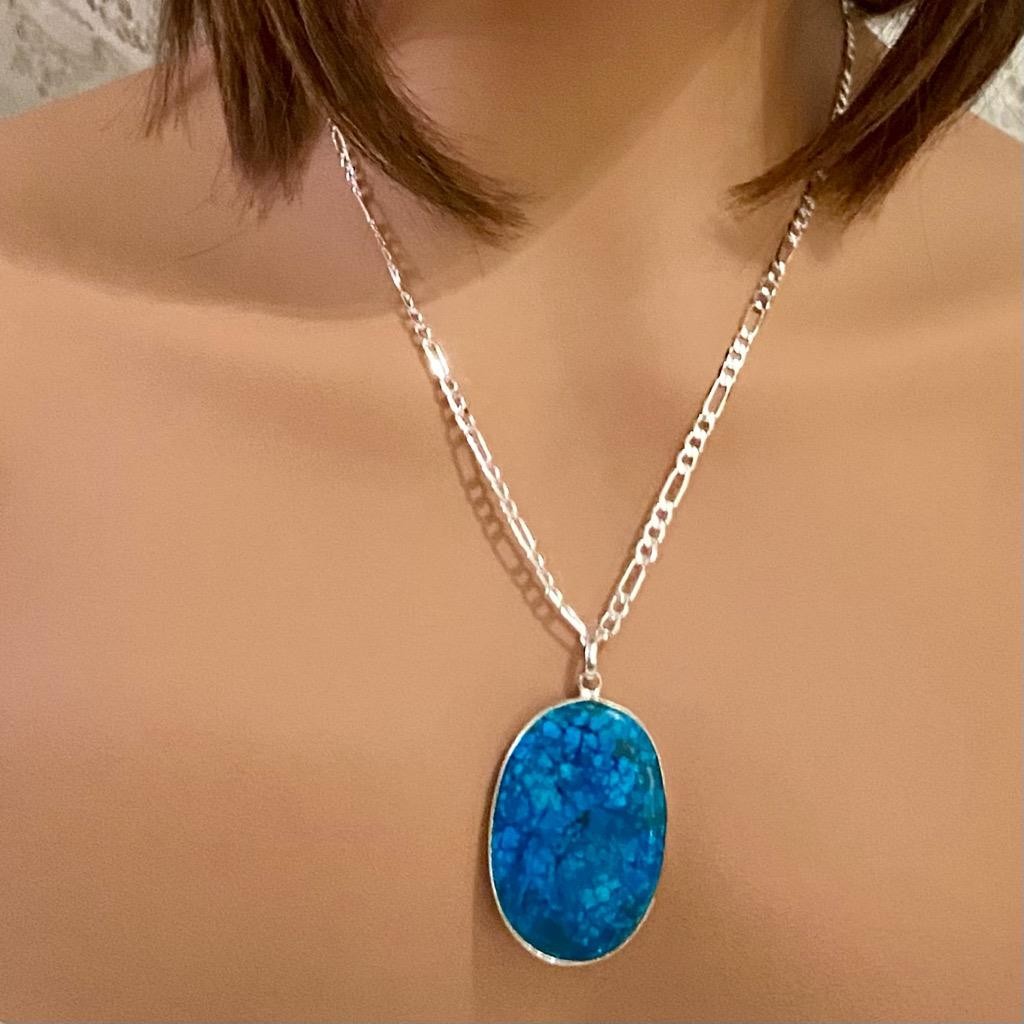 Vintage, Turquoise – Necklace and Earrings Set