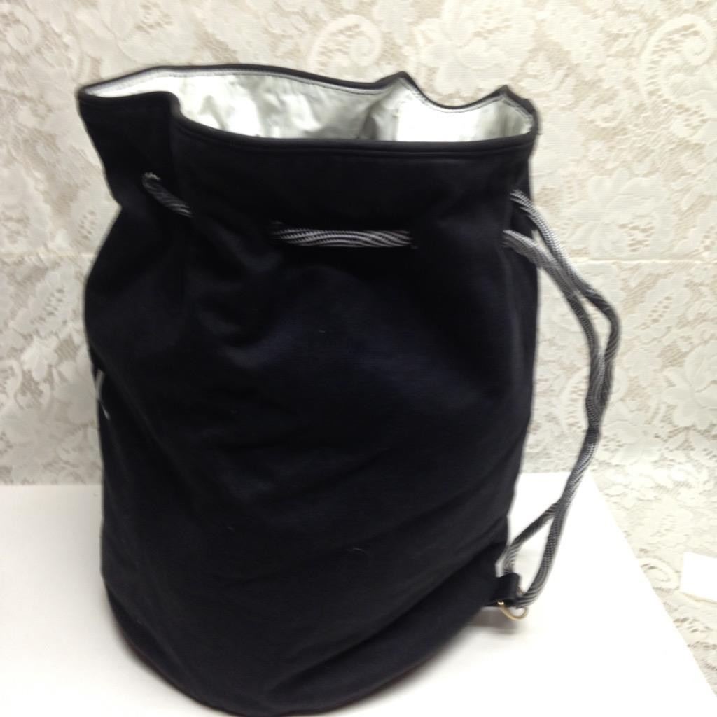 Chanel, Large Drawstring Pool Bag -16in H x 11in D (B)