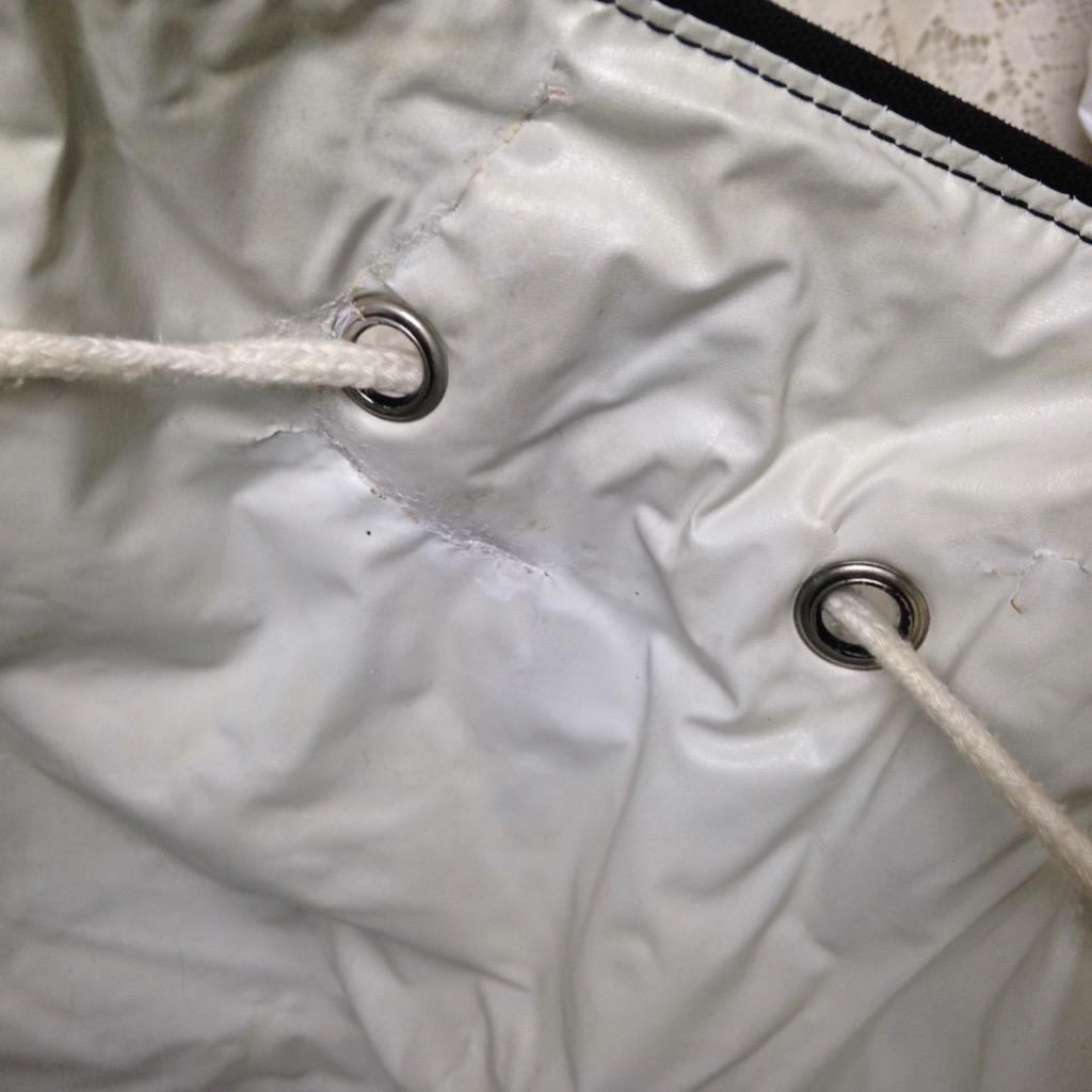 Chanel, Large Drawstring Pool Bag -16in H x 11in D (B)