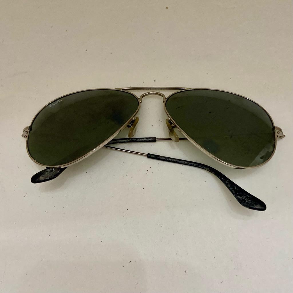 Ray-Ban Mirrored, Green Aviator Sunglasses RB3025 W827 58-14 3N