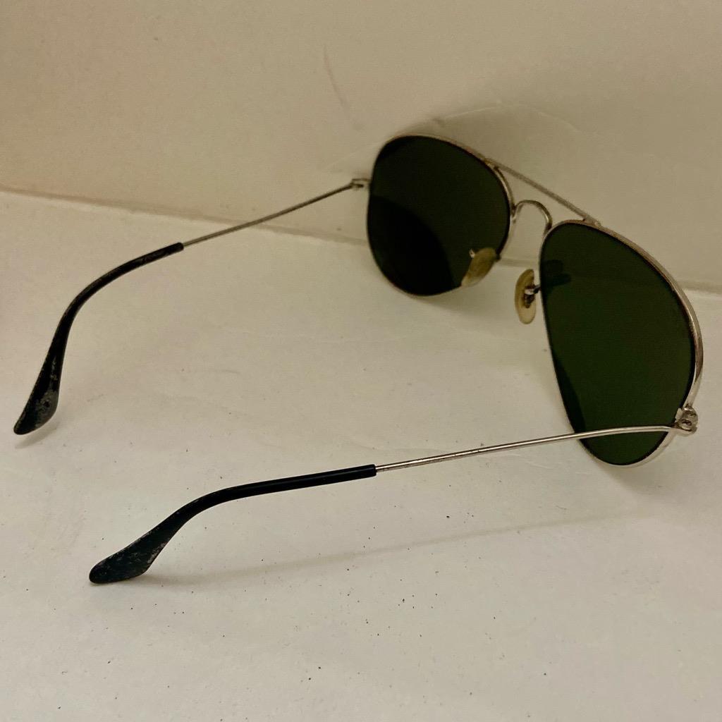 Ray-Ban Mirrored, Green Aviator Sunglasses RB3025 W827 58-14 3N