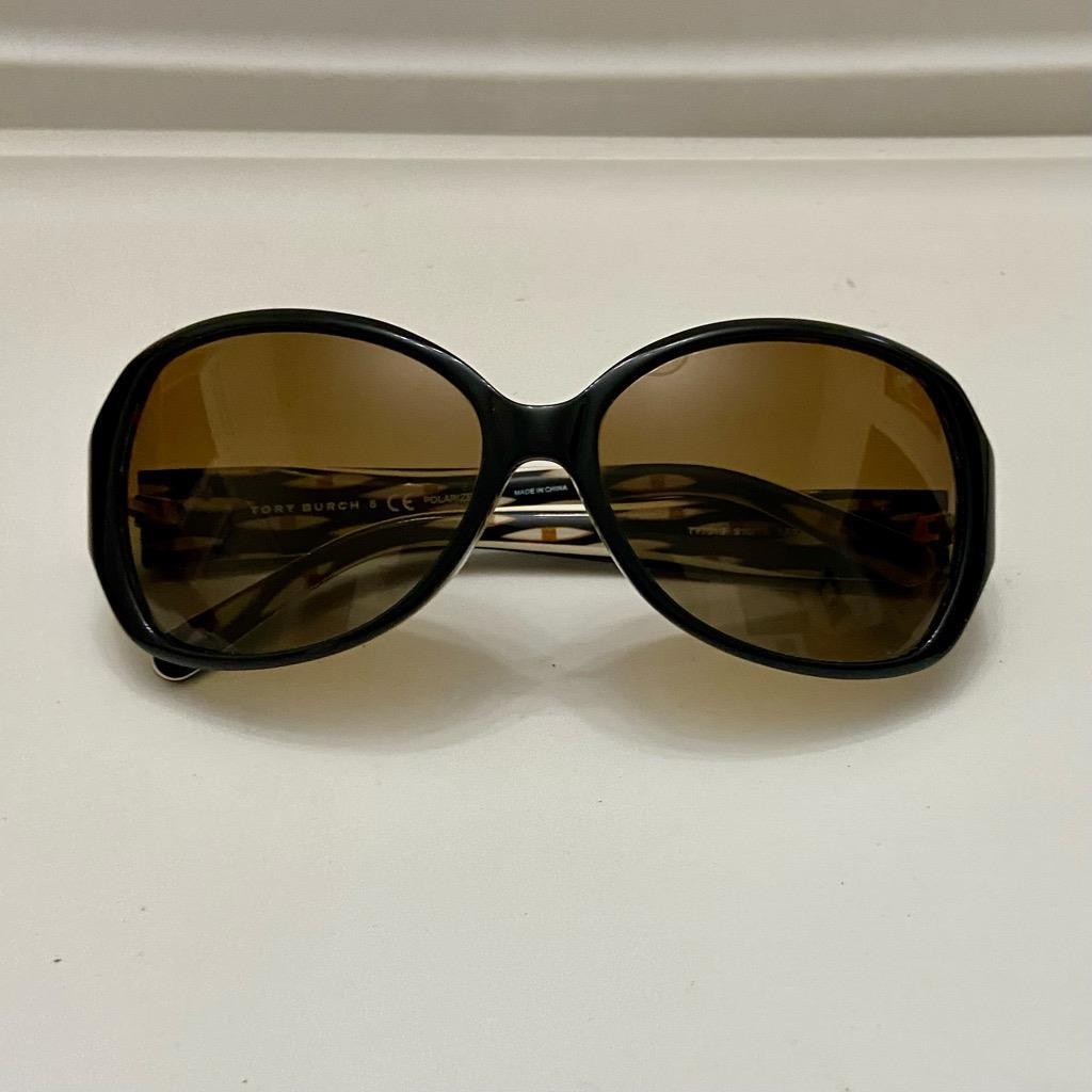 Tory Burch Brown Polarized Sunglasses TY7019 910/T5 58-15 130 2P