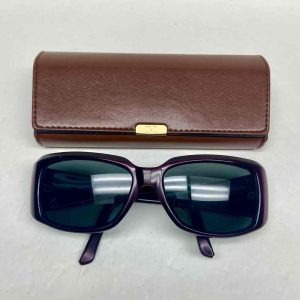 Valentino Garavani Italy Large Burgundy Sunglasses with Case 5449S CZZPA 56#16
