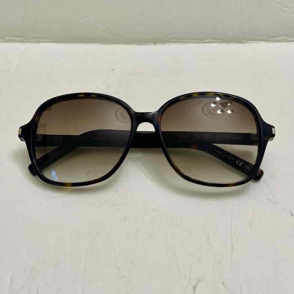 Saint Laurent, Italy Brown Tortoise Sunglasses 57#16 140