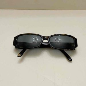 Fendi, Brown Tortoise Sunglasses with Gold Floral Design F924 215 135