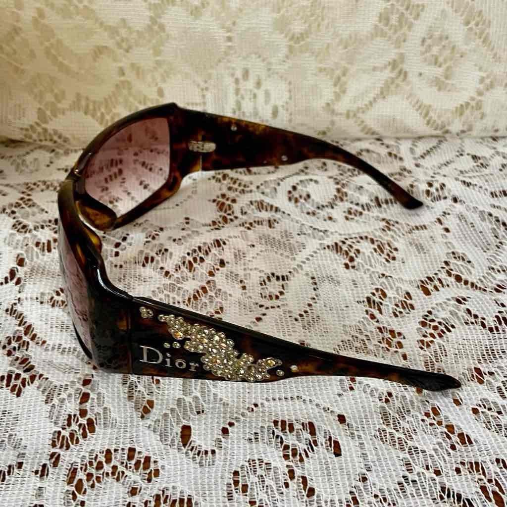 Christian Dior Germany Oversized Sunglasses with Case