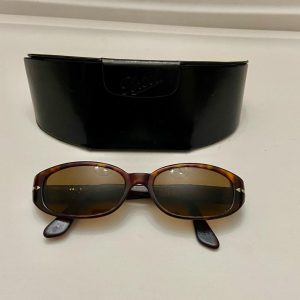 Persol, Brown Tortoise Polarized Sunglasses
