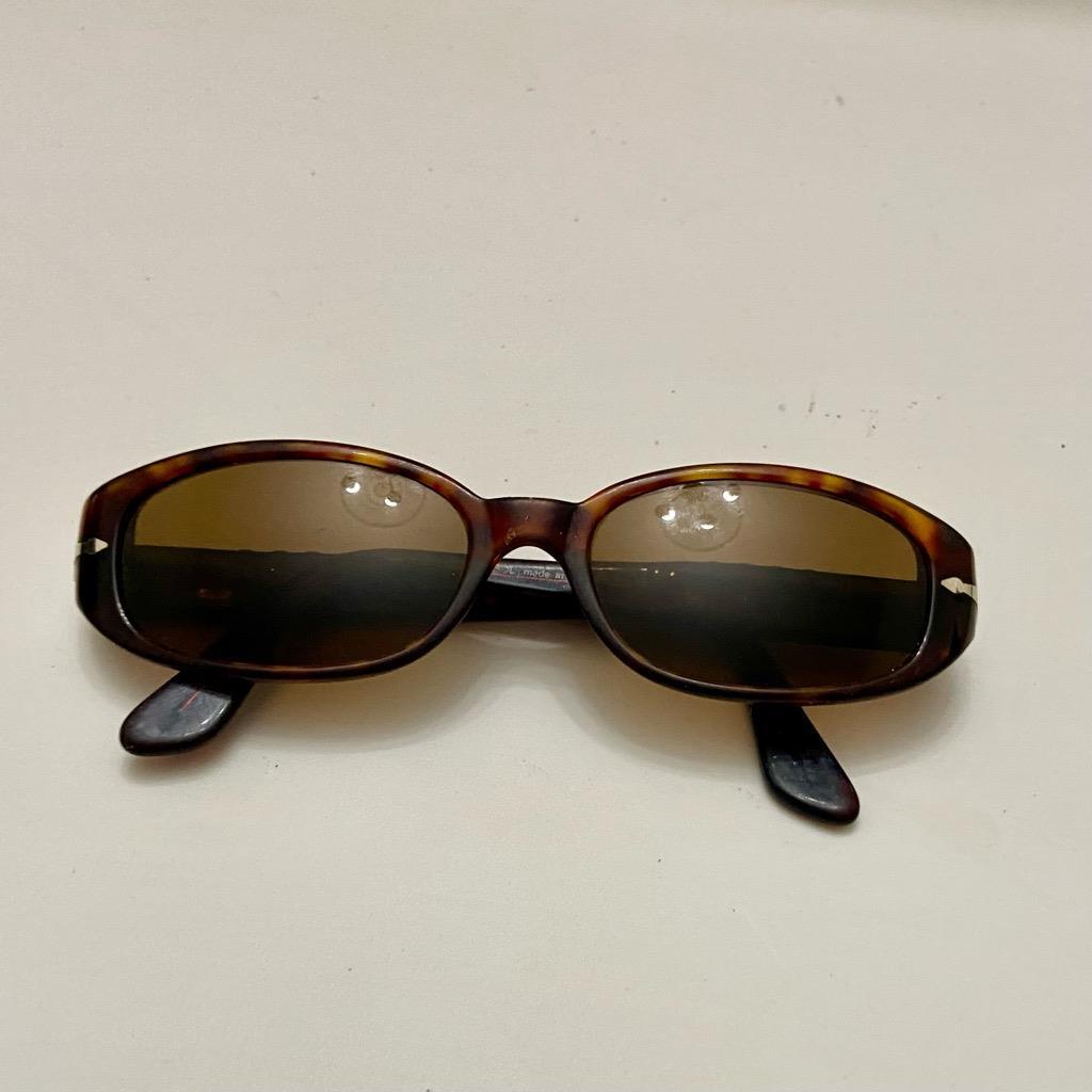 Persol, Brown Tortoise Polarized Sunglasses