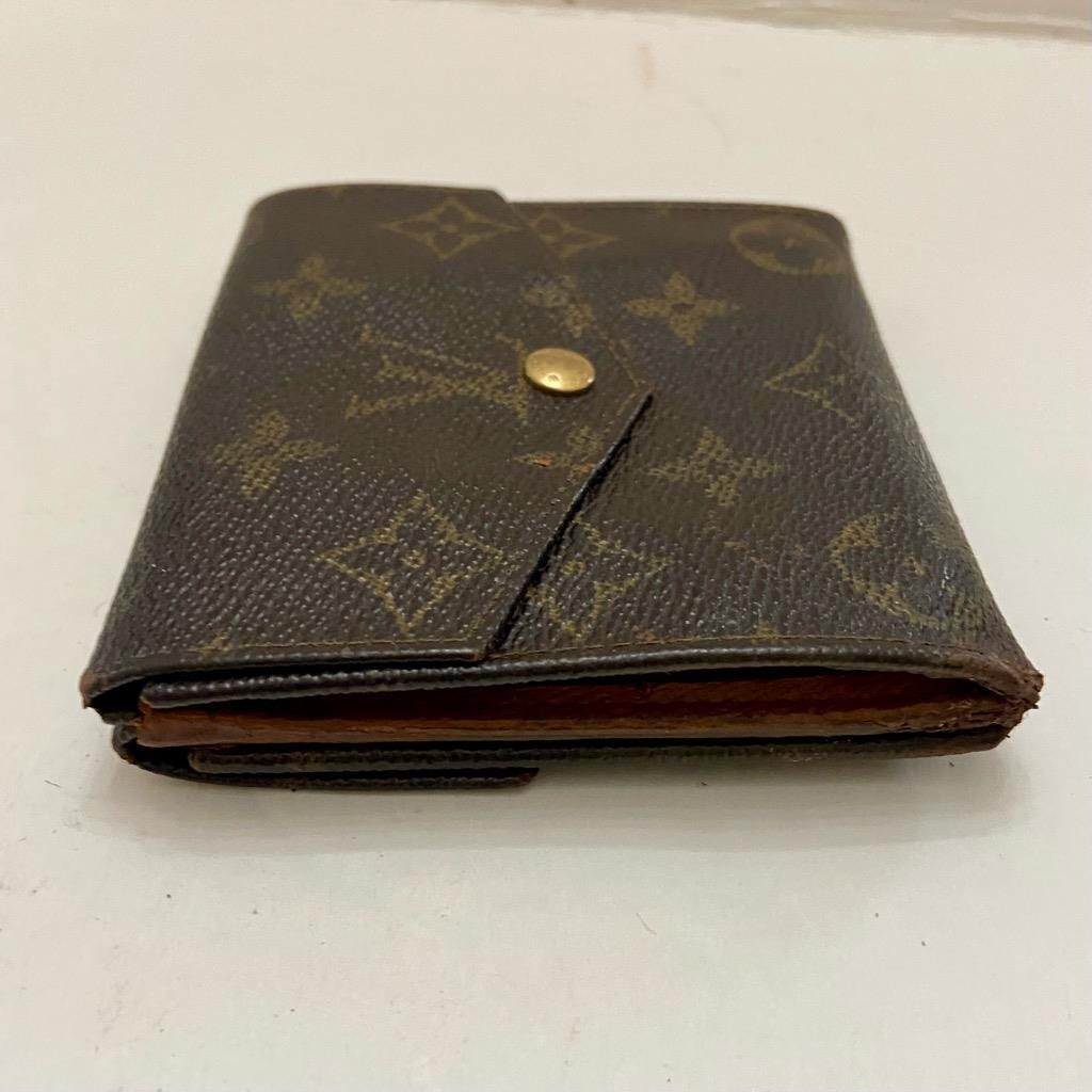 Louis Vuitton, Brown Mono, Mens Multiple Tri-fold Wallet (B) (884AN)