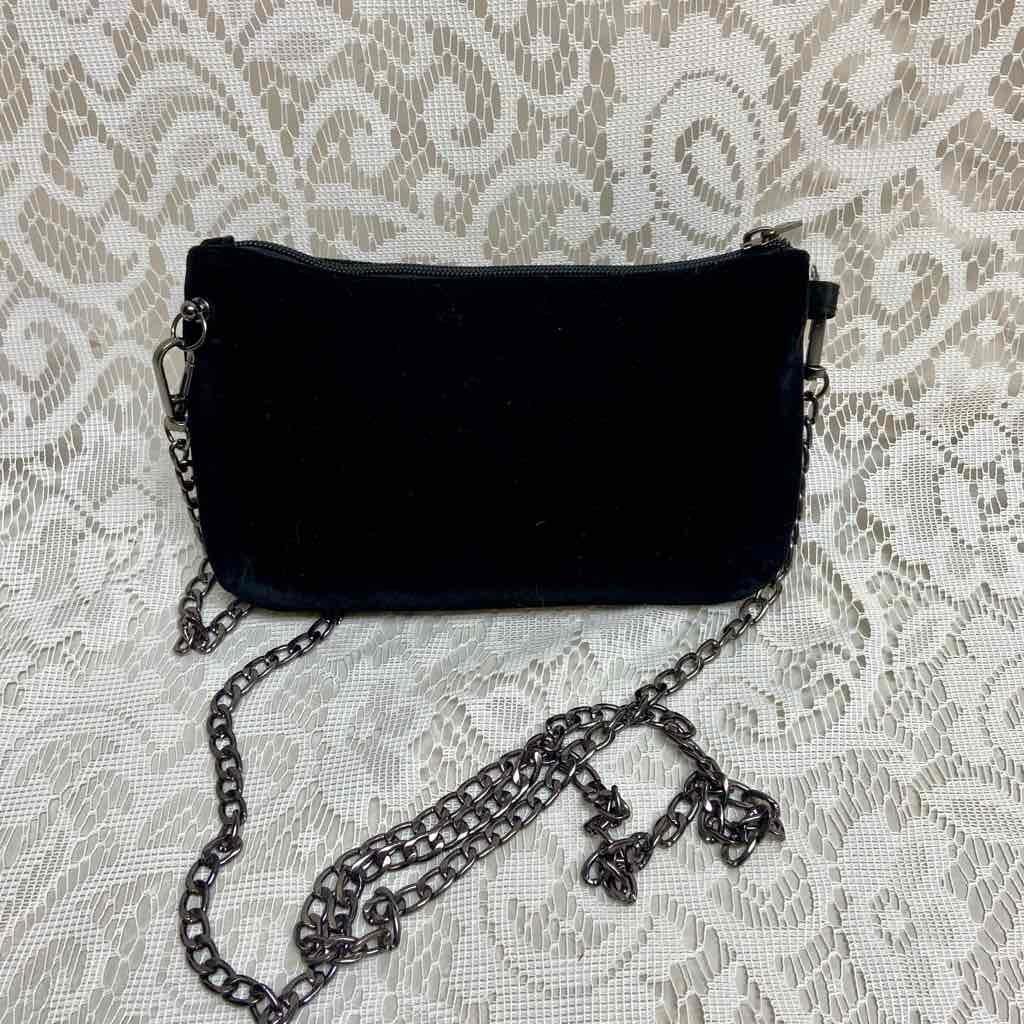 Giorgio Armani Black Velvet Amenity Pouch- or Crossbody