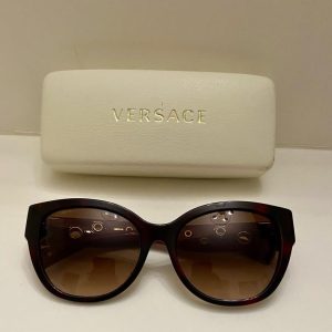 Versace Cat Eye Red Gold-Havana Brown Mod 4314 5184/13 56-17 140 3N