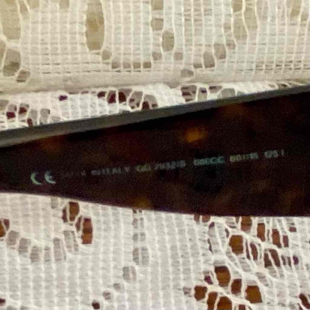 Vintage Gucci, Italy, Black Sunglasses With Original Case