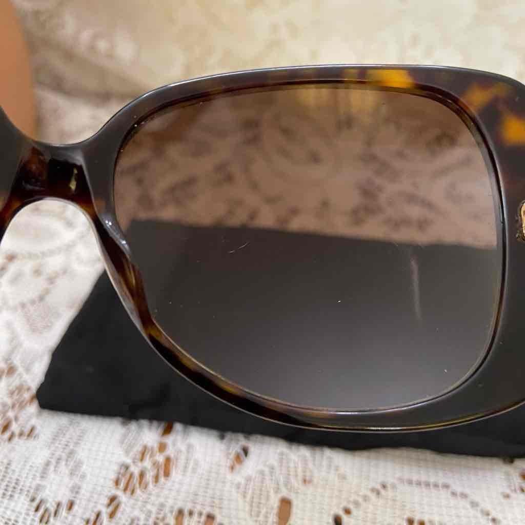 Vintage Gucci, Italy, Black Sunglasses With Original Case