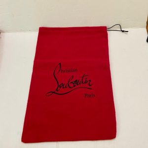 Christian Louboutin Red Shoe Size Dust Bag 14in x 9.5in