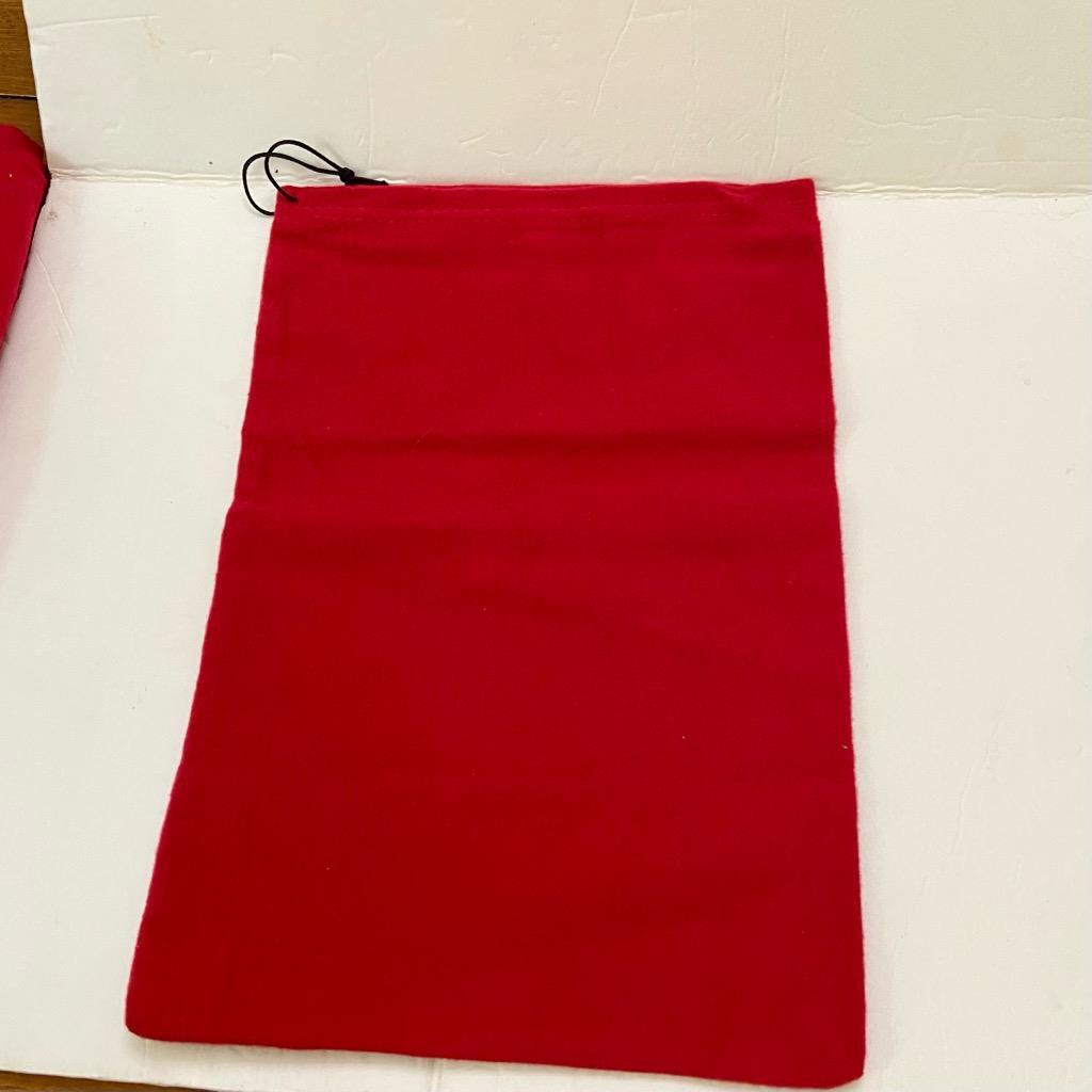 Christian Louboutin Red Shoe Size Dust Bag 14in x 9.5in