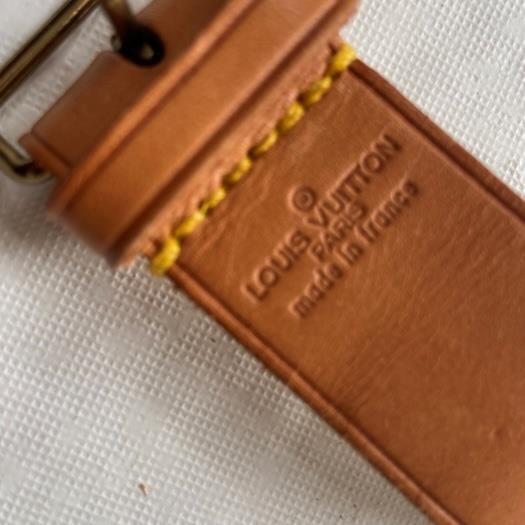 Vintage Louis Vuitton Luggage Strap- Bracelet (S)