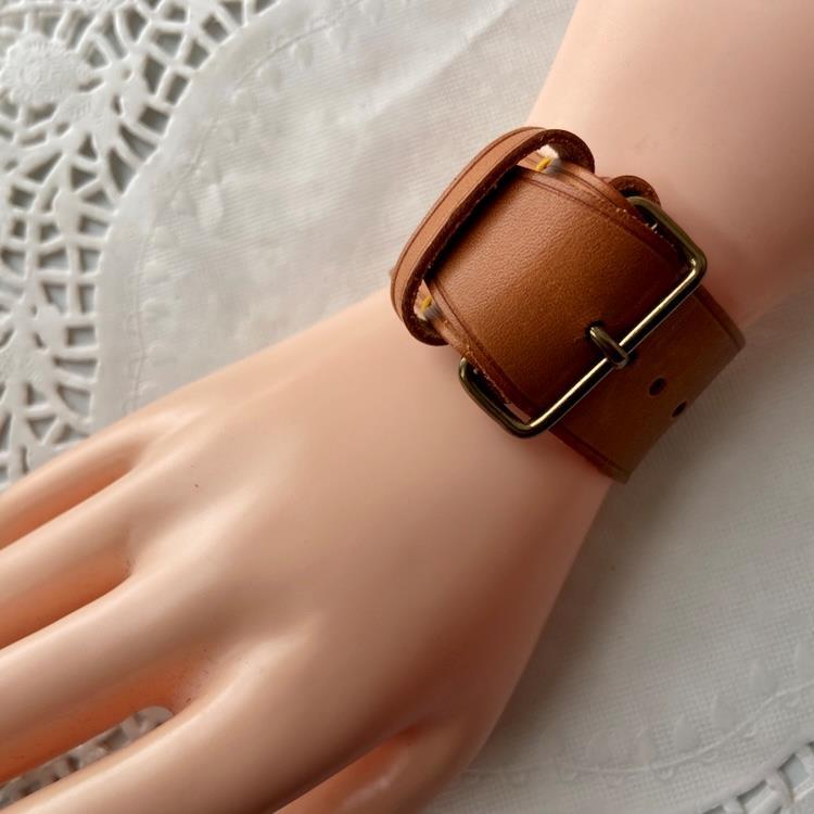 Vintage Louis Vuitton Luggage Strap- Bracelet (S)