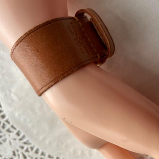 Vintage Louis Vuitton Luggage Strap- Bracelet (S)