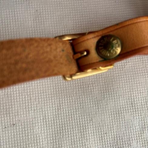 Vintage Louis Vuitton Luggage Strap- Bracelet (S)