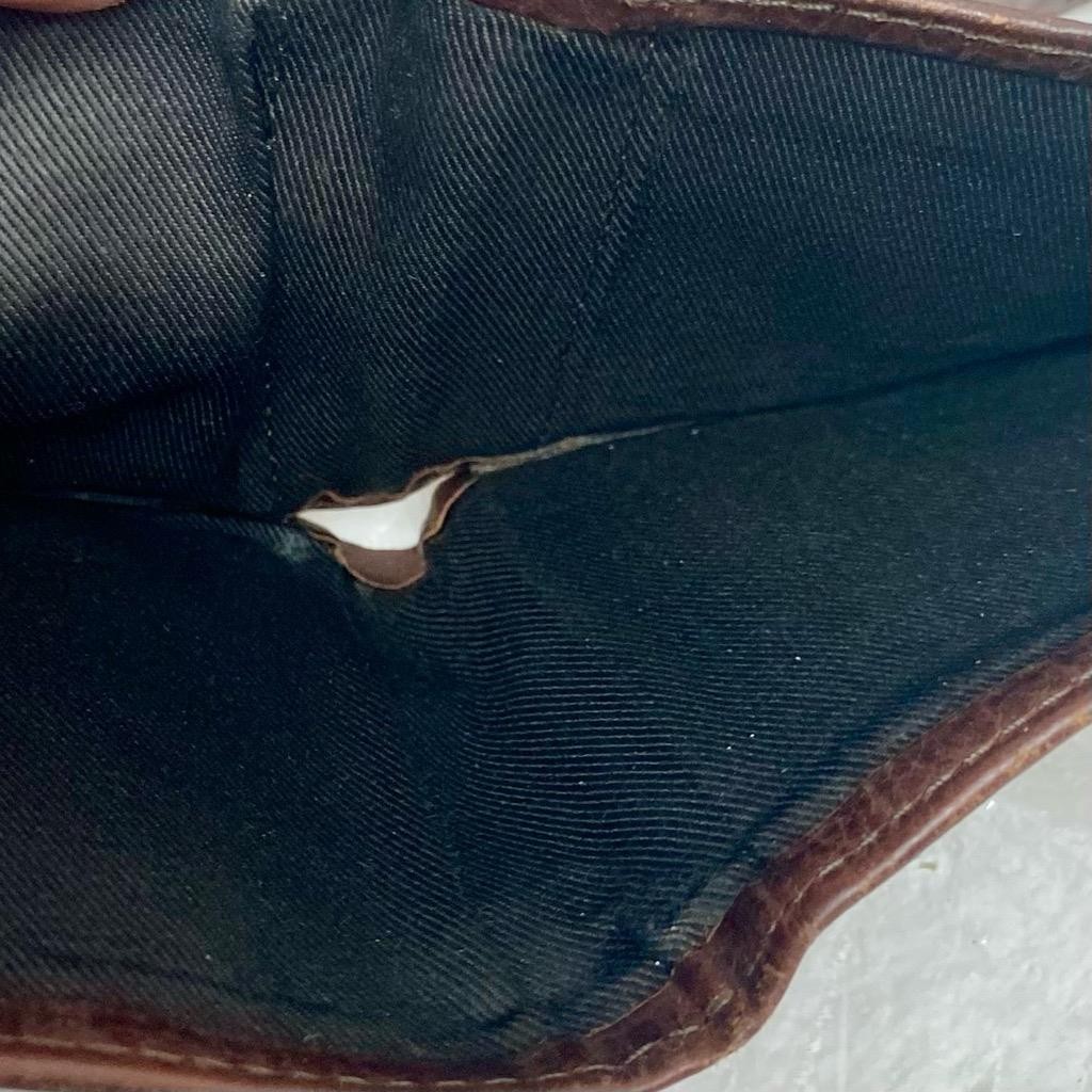 Vintage, Brown Leather Men’s Wallet 4.5in x 3.5in