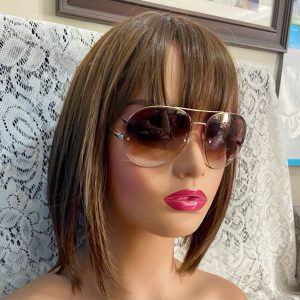 Dolce Gabbana-Italy Brown Gradient Aviator Sunglasses