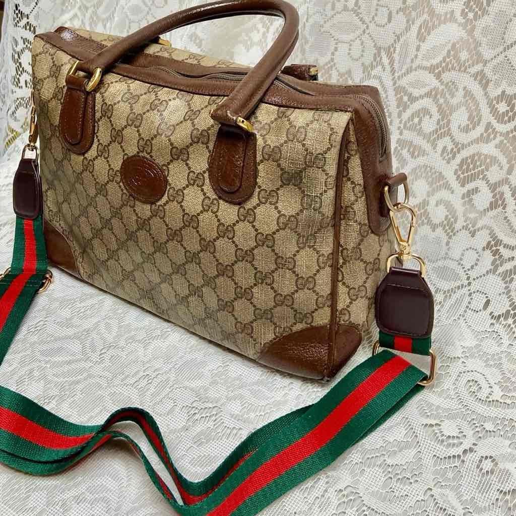 Vintage, Gucci, Boston Style Handbag - Crossbody