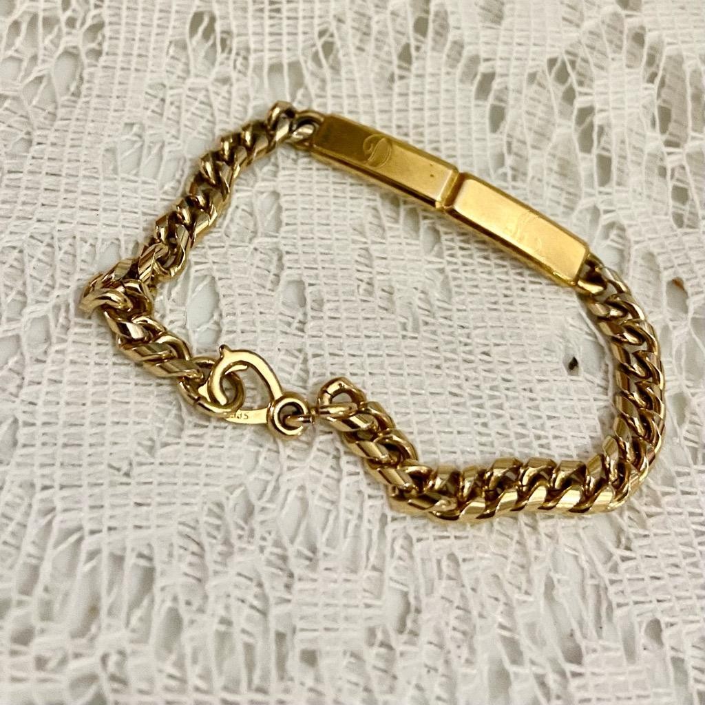 Vintage Lot of 3, Speidel Gold Filled ID and Charm Bracelets