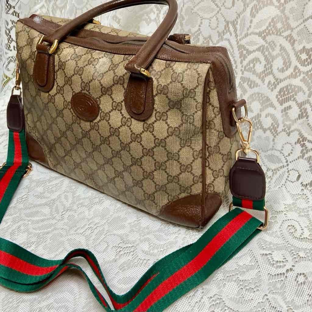 Vintage, Gucci, Boston Style Handbag - Crossbody